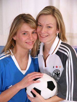 18 year old cuties Gigi Rivera & Teagan Summers strip down to socks on blanket